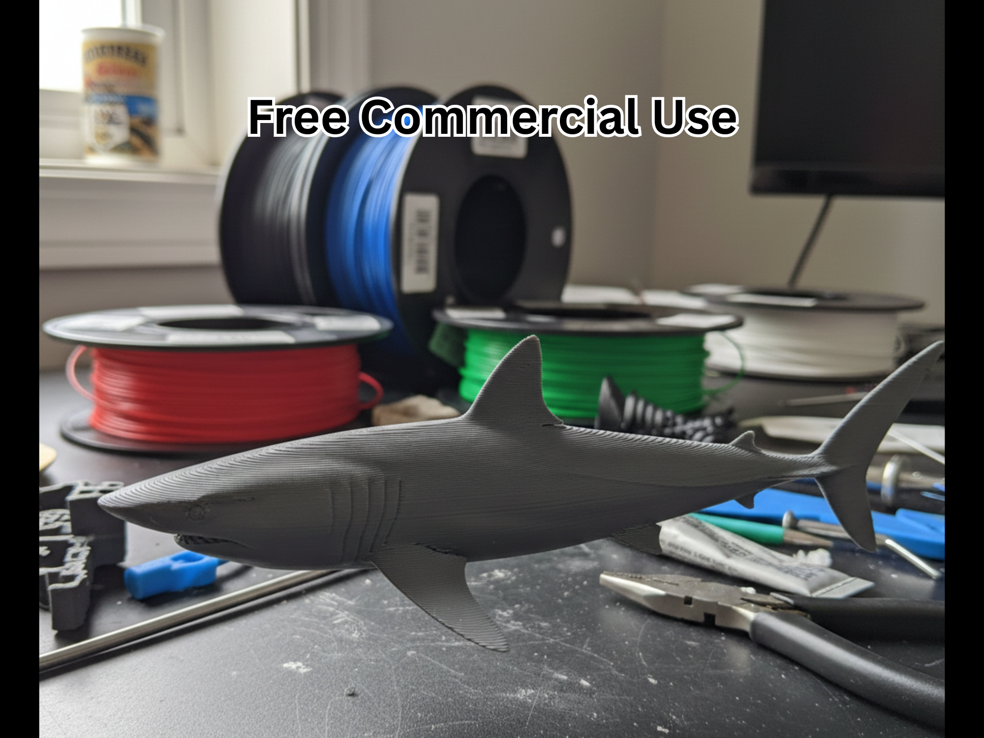 Mako Shark Figure