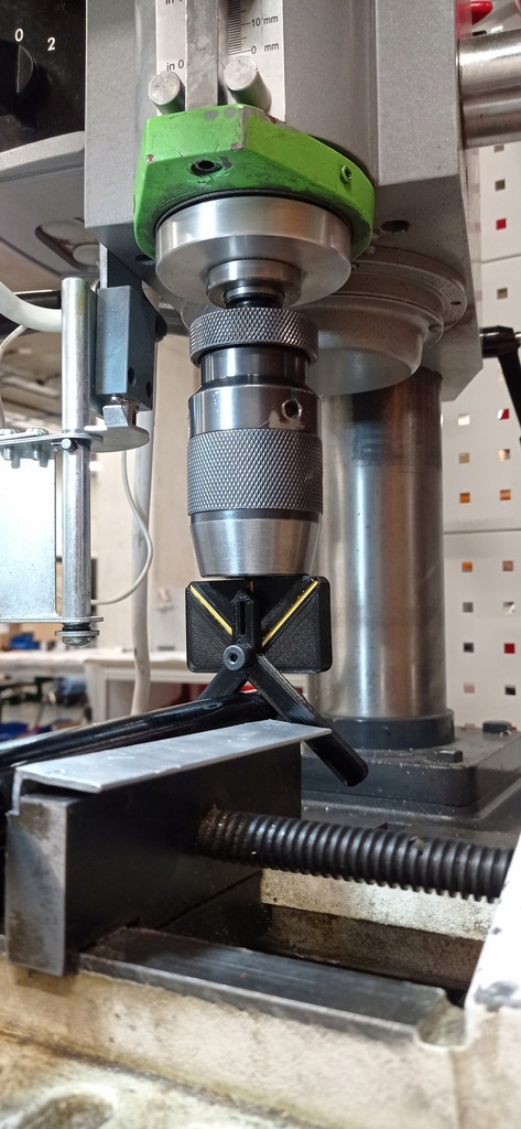 Precision Pipe Center Finder | Ø 4–48 mm | Drill Press Tool