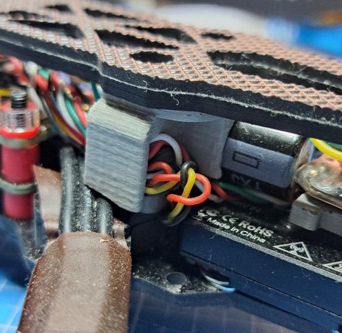 FPV Mark4 7-inch capacitor holder