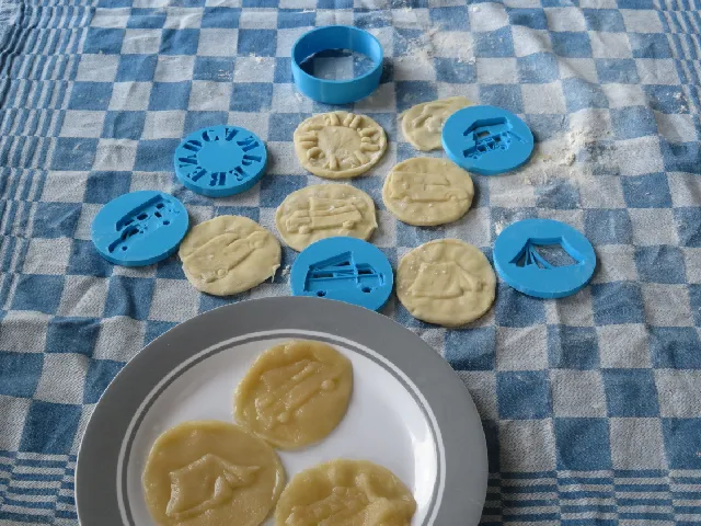 Vanlife Pasta stamp set | Camper tent & caravan