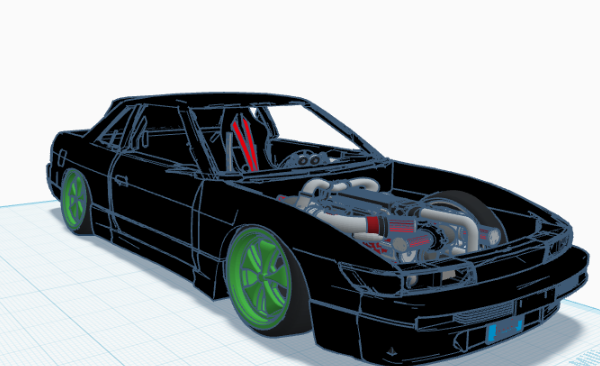 Nissan S13 3 Turbo 5.3