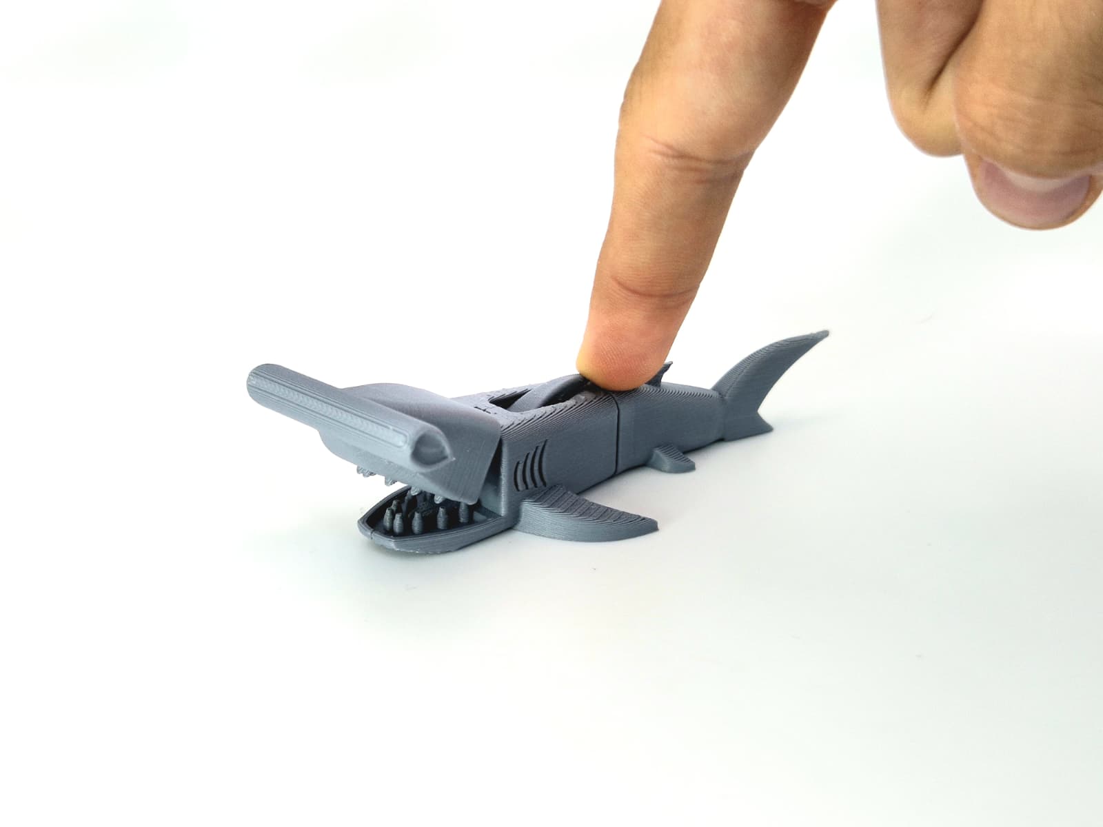 Flexi Jaw Hammerhead Shark