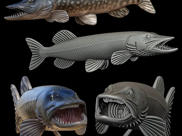Northern Pike Model – Variant 1