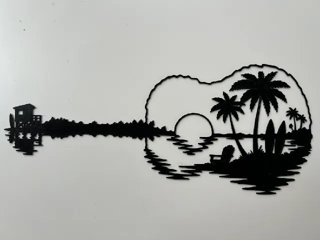 Guitar Landscape #1