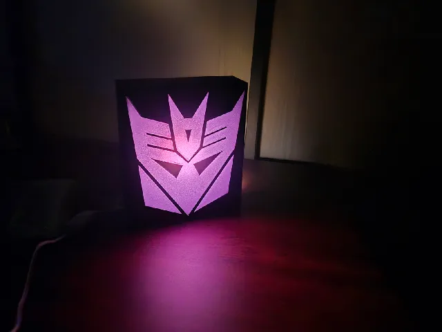 Decepticon Lightbox