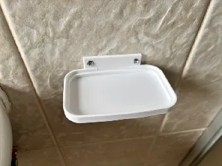 Shelf for Soap Dish with Honeycomb Tray