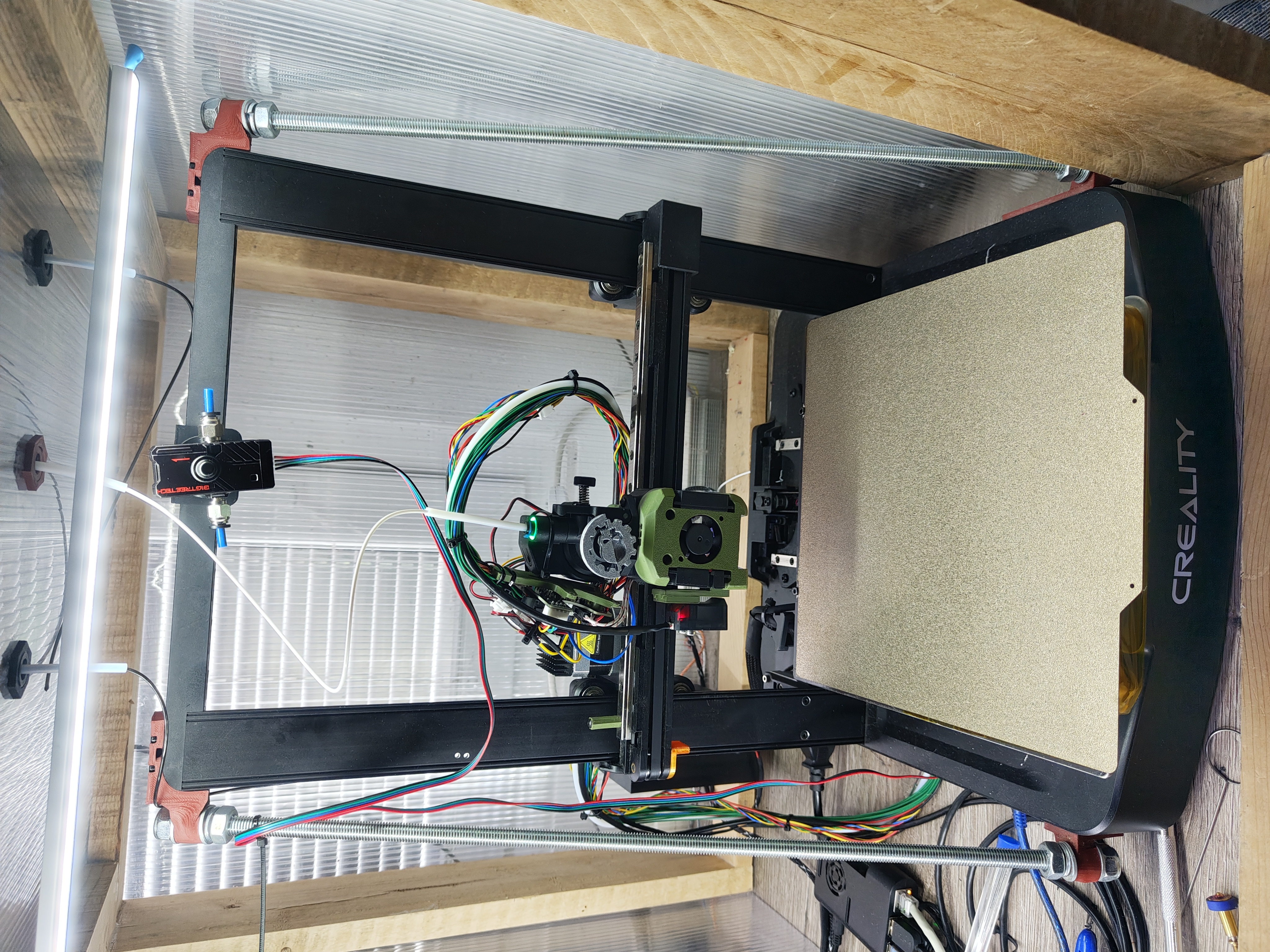Dragon Burned for Ender 3 V3 Se with Eddy Duo