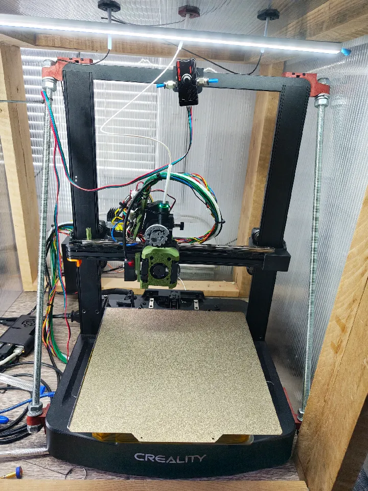 Dragon Burned for Ender 3 V3 Se with Eddy Duo by Dejan Jankovic