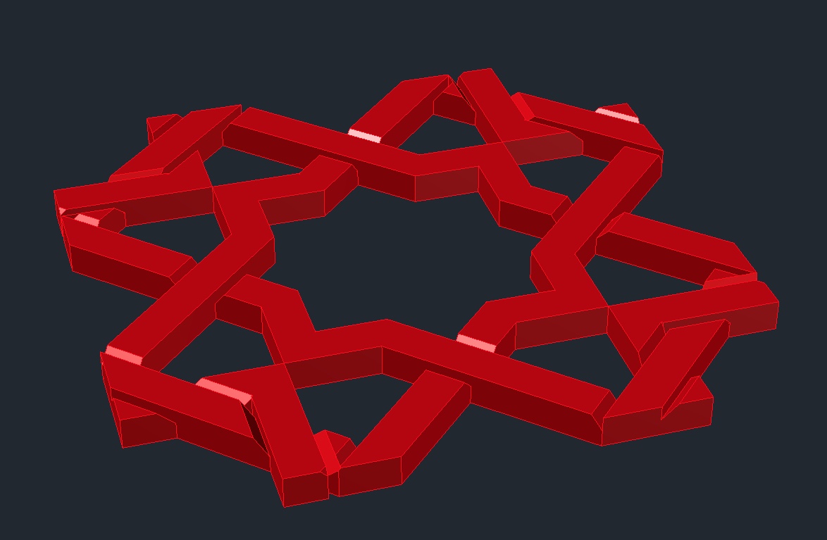 Arabesque/Girih Prototile (stl/CAD)