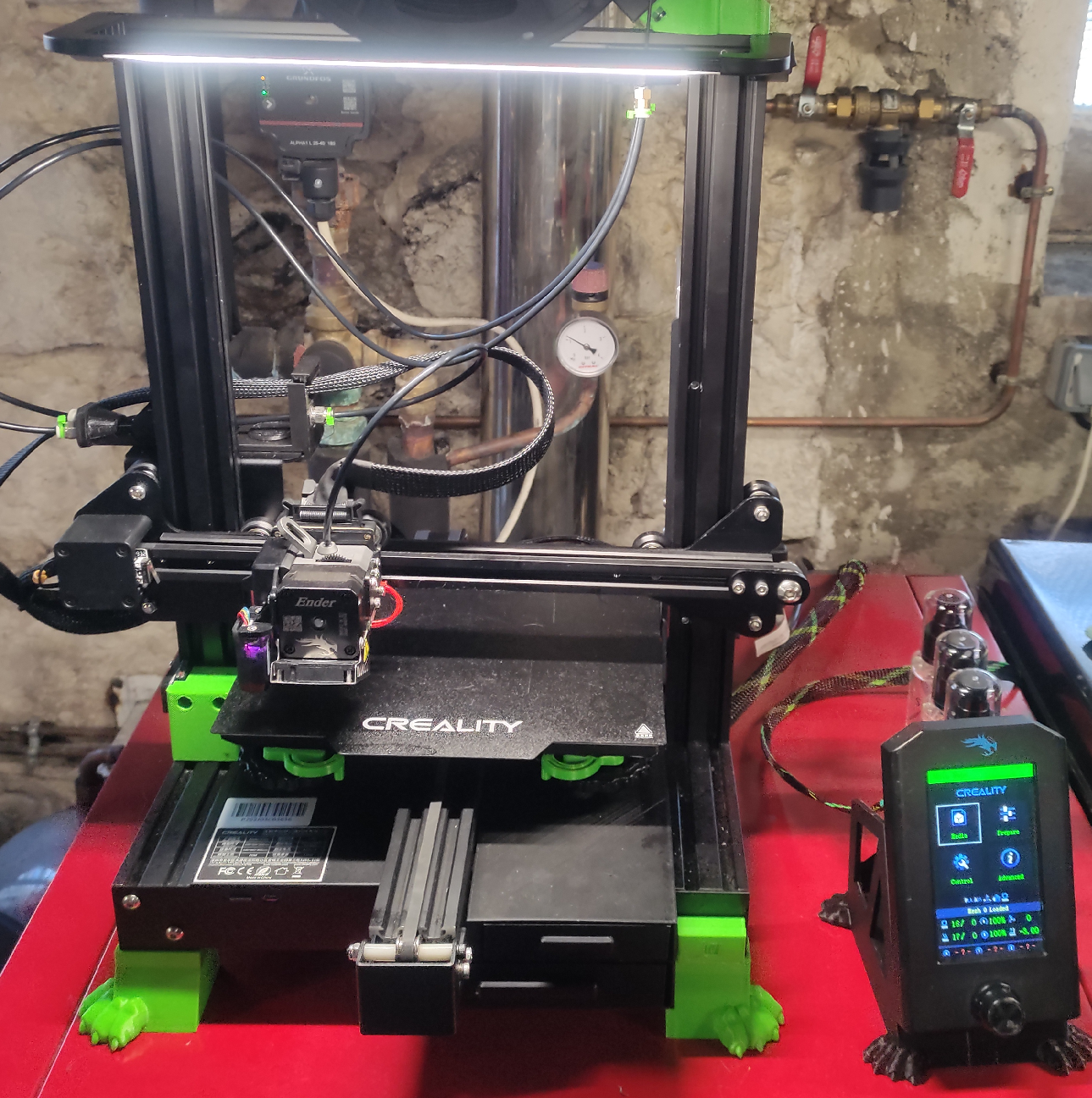 Miniatura 2 do modelo 3D support ecran déporté