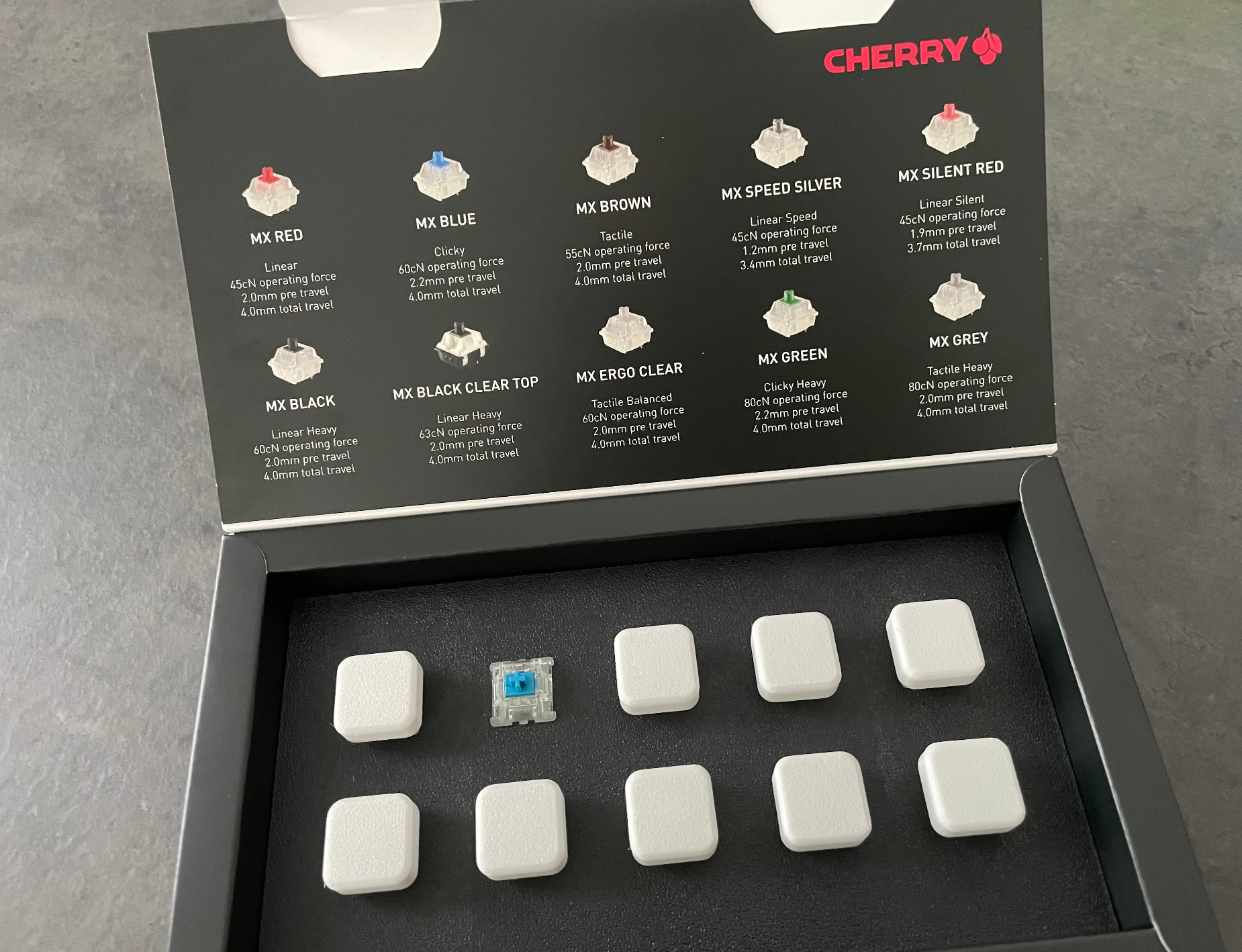 Tester Board for Cherry MX Switches
