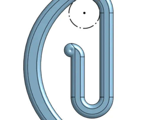 curtain hook for lerger rings