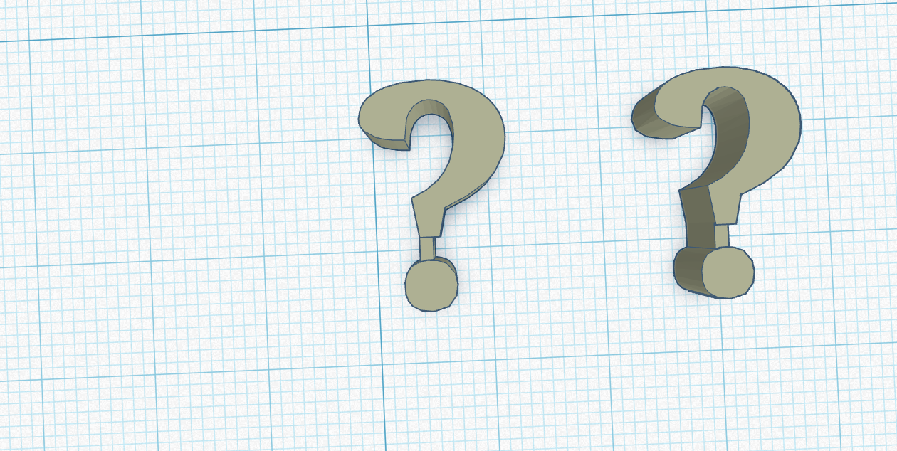 question mark