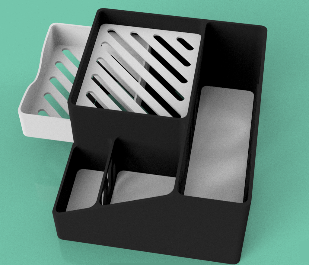 Miniatura 5 do modelo 3D Small organizer