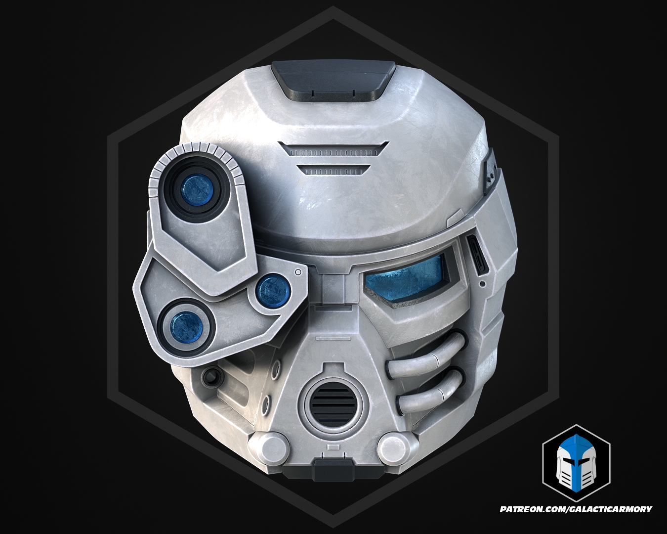Bionicle Spartan Mashup - Kopaka Helmet - 3D Print Files