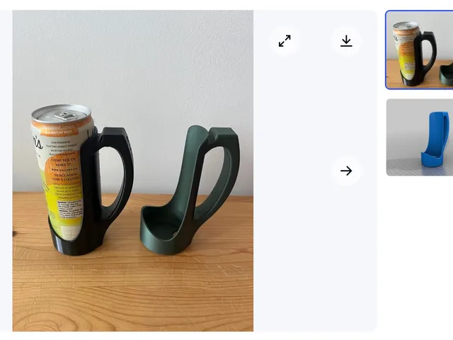 Slim can holder