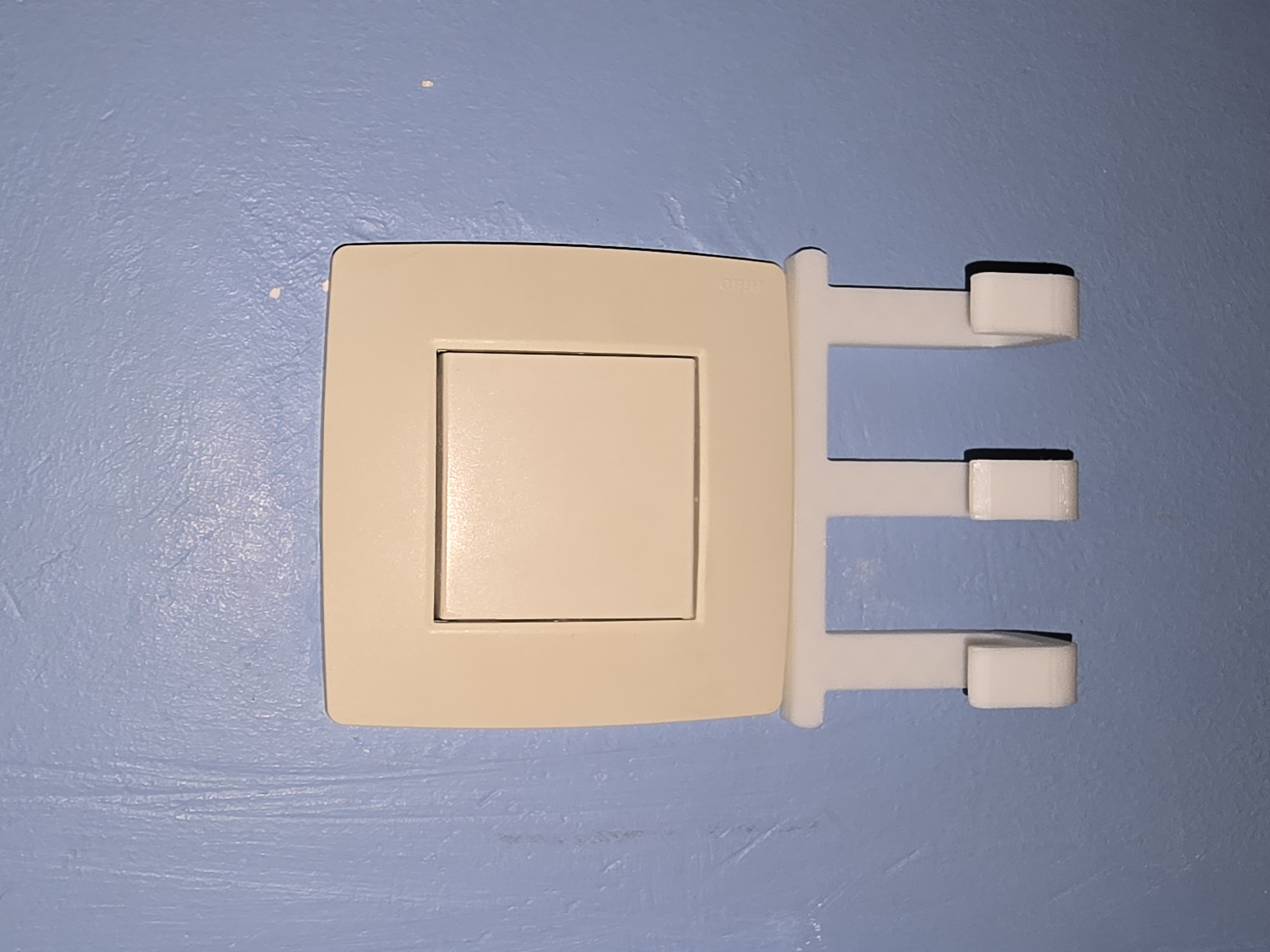 Light switch key hook holder