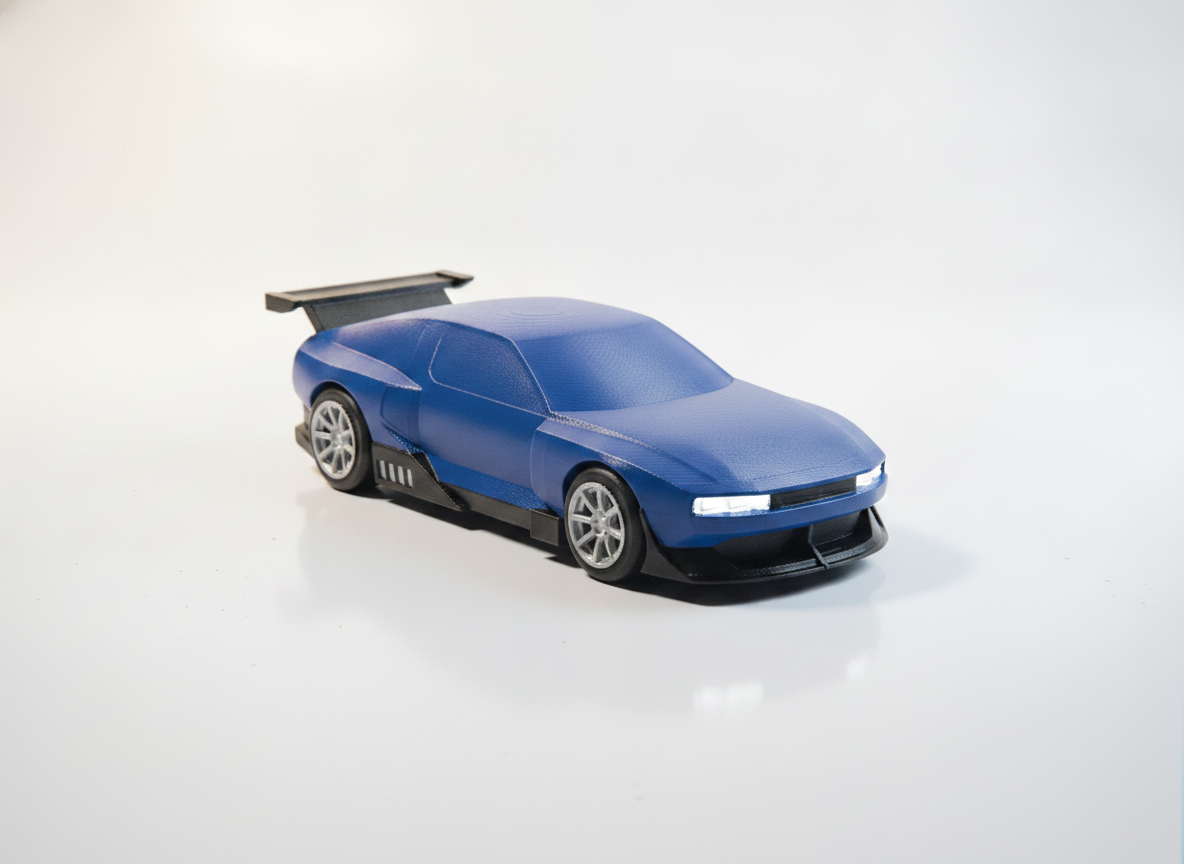 Hyundai N Vision 74 - Retro-Futuristic Sports Car Model