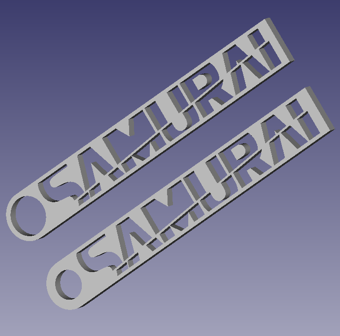 Cyberpunk 2077_SAMURAI keychains NEGATIVE