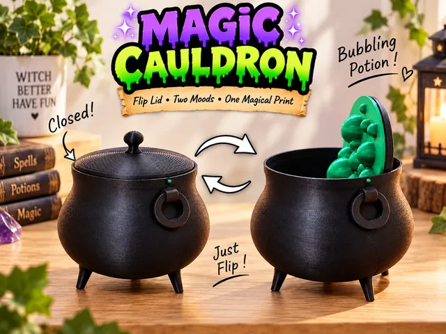 Chaudron Magique d'Halloween