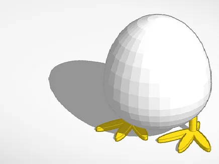 Chick in an egg