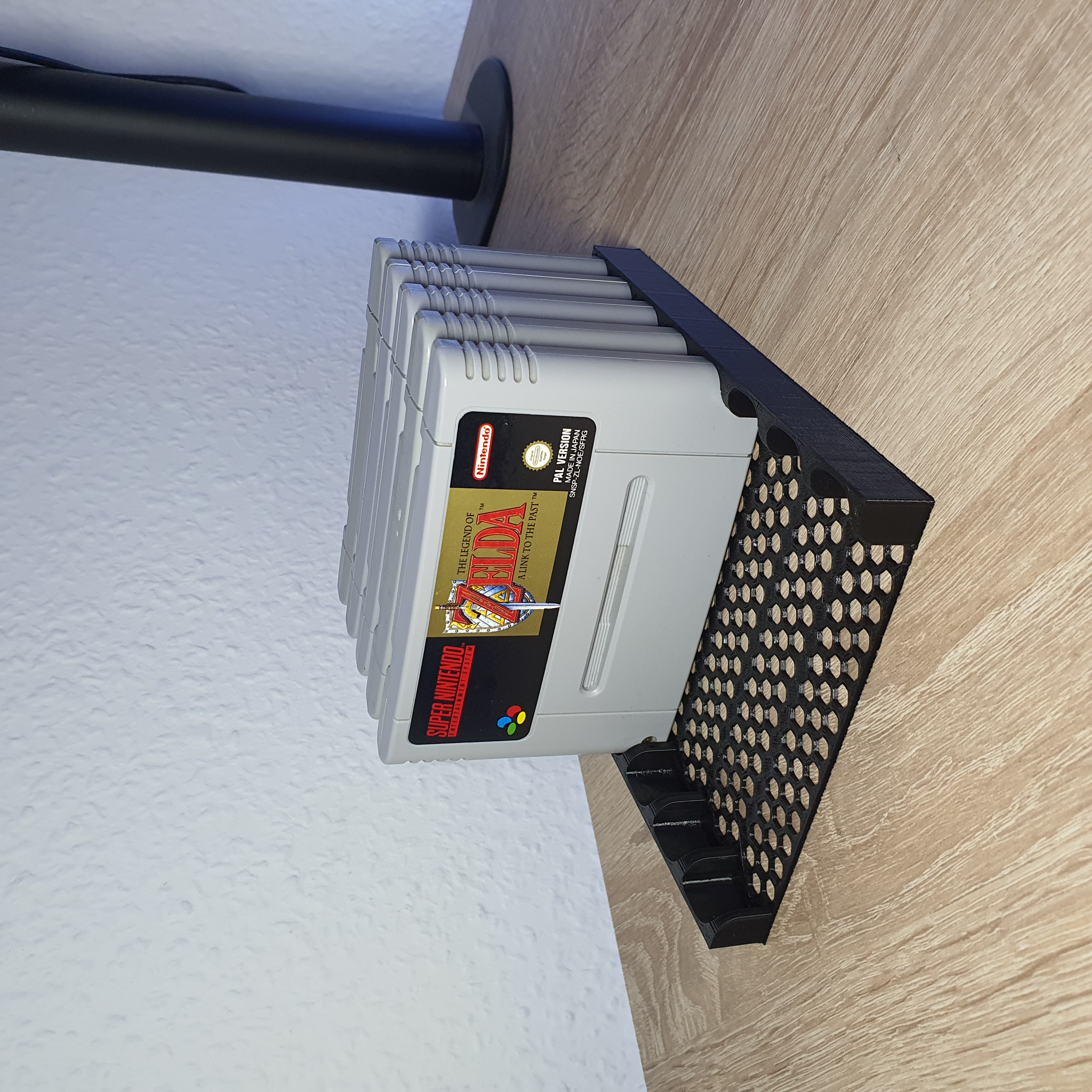 SNES cartridge orginizer