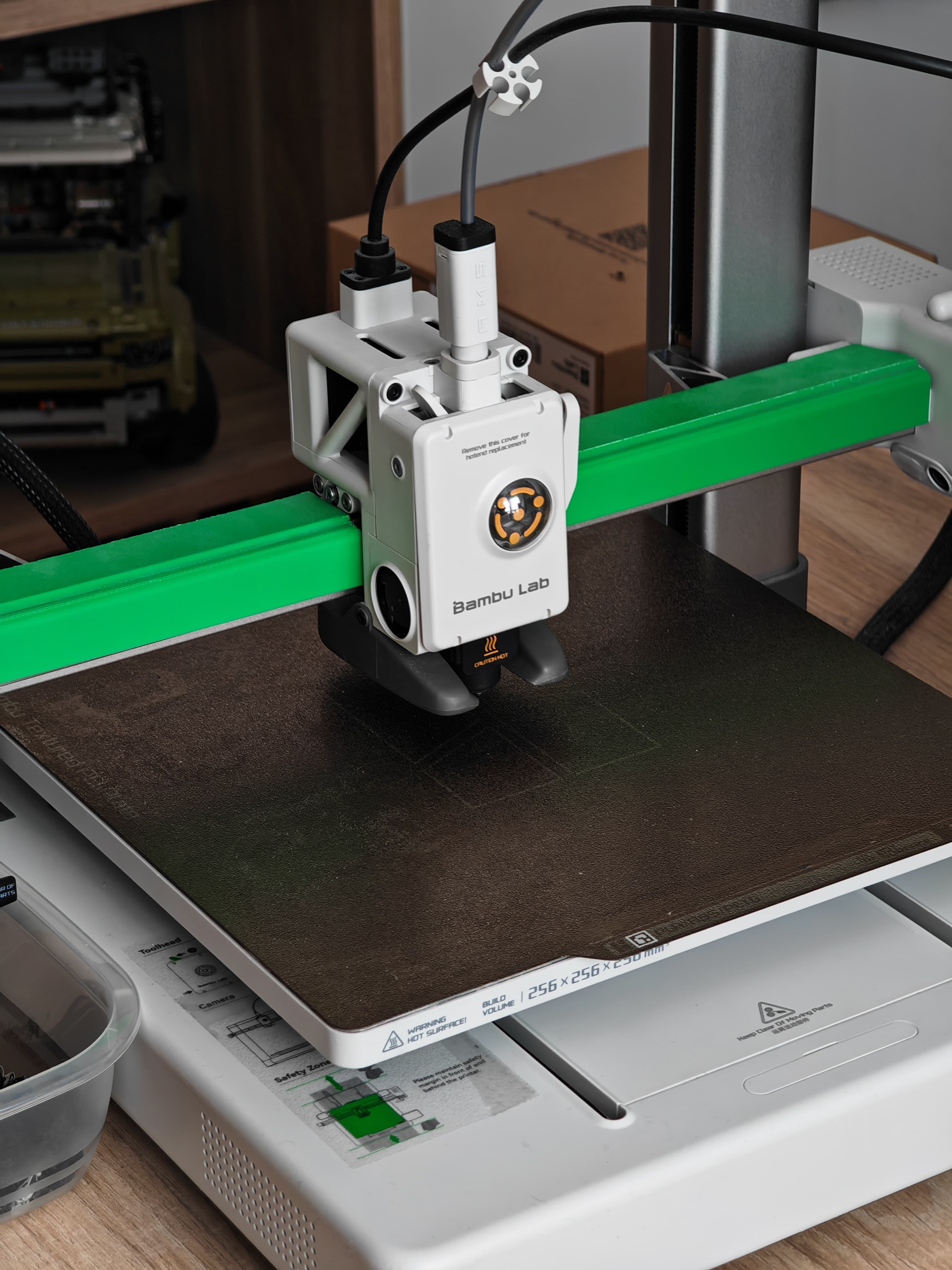 Bambulab A1 dustcover X-Axis protection