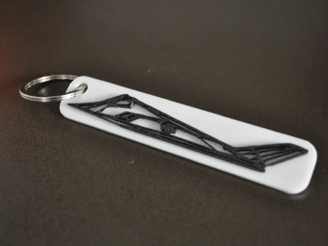 F-117 Keychain