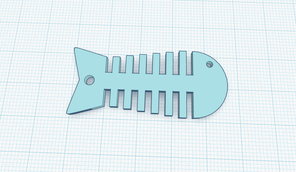 Keychain F1SH