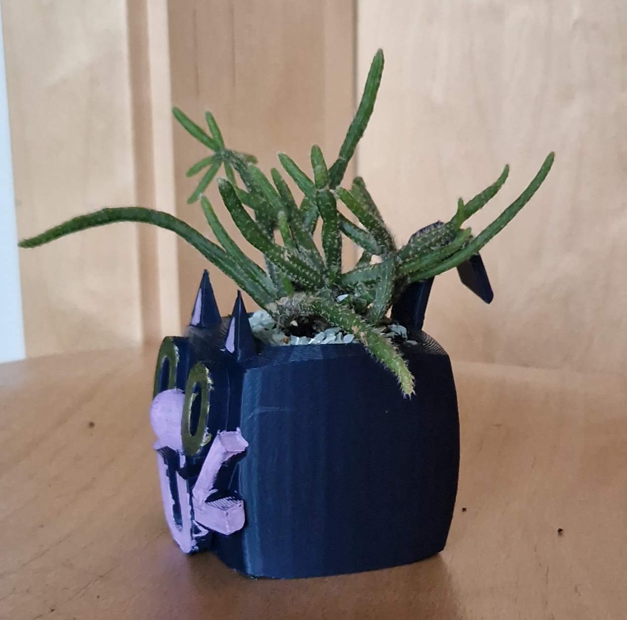 Miniatura 3 do modelo 3D Cute Cat Planter