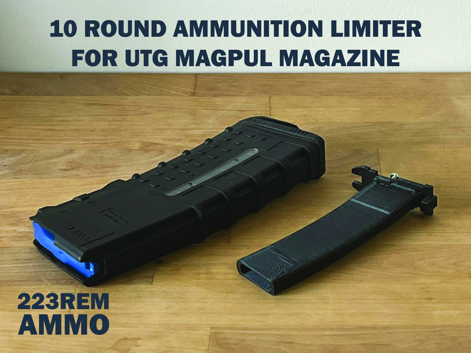 10 Round Ammunition Limiter - UTG Magpul Magazine