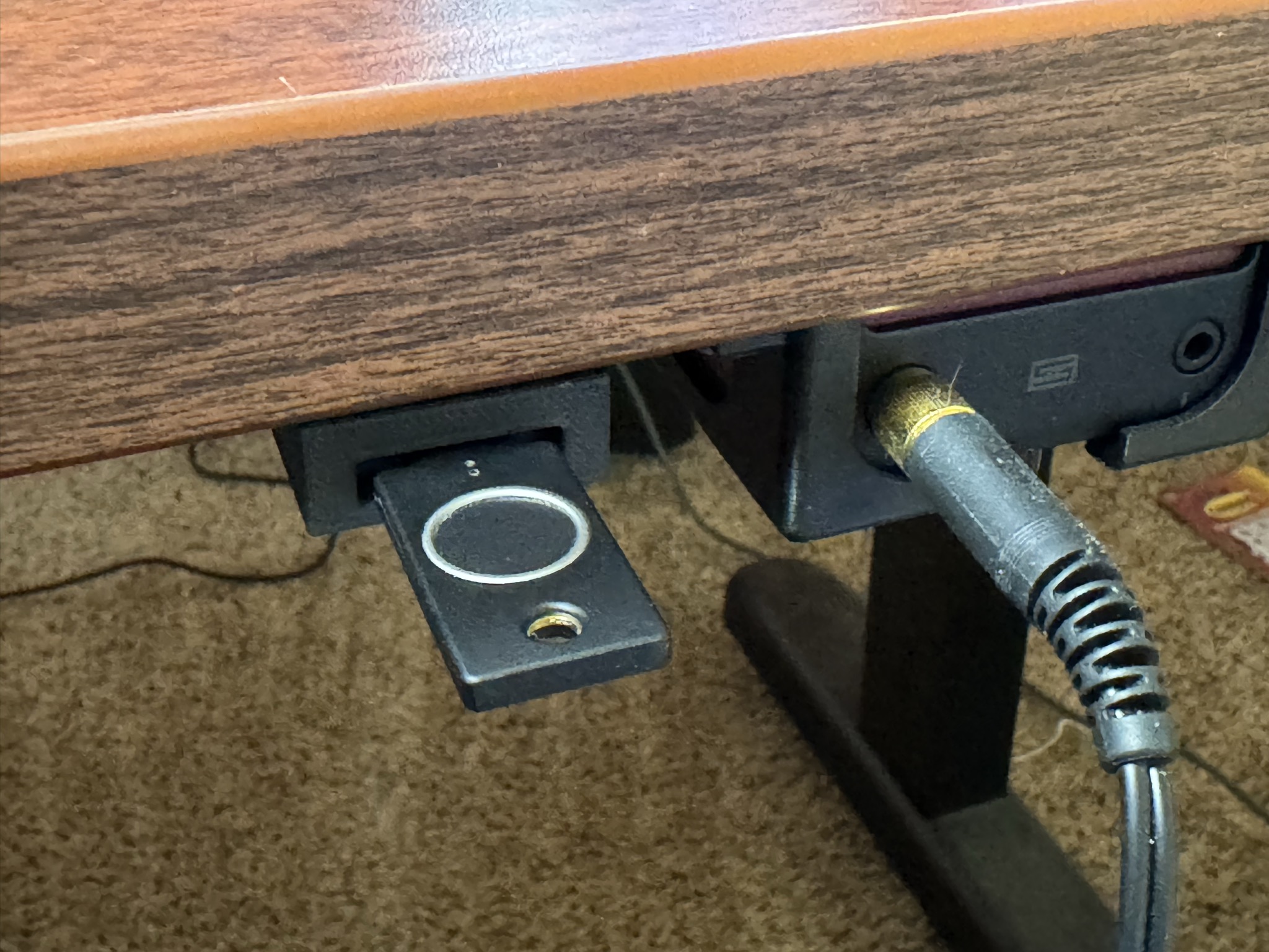 Yubikey Under-Desk Mount