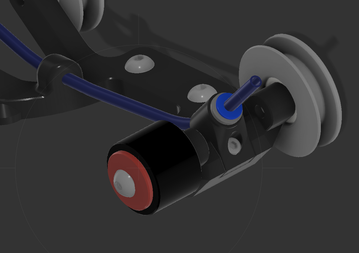 Internal Spool holder inside bearing Fix