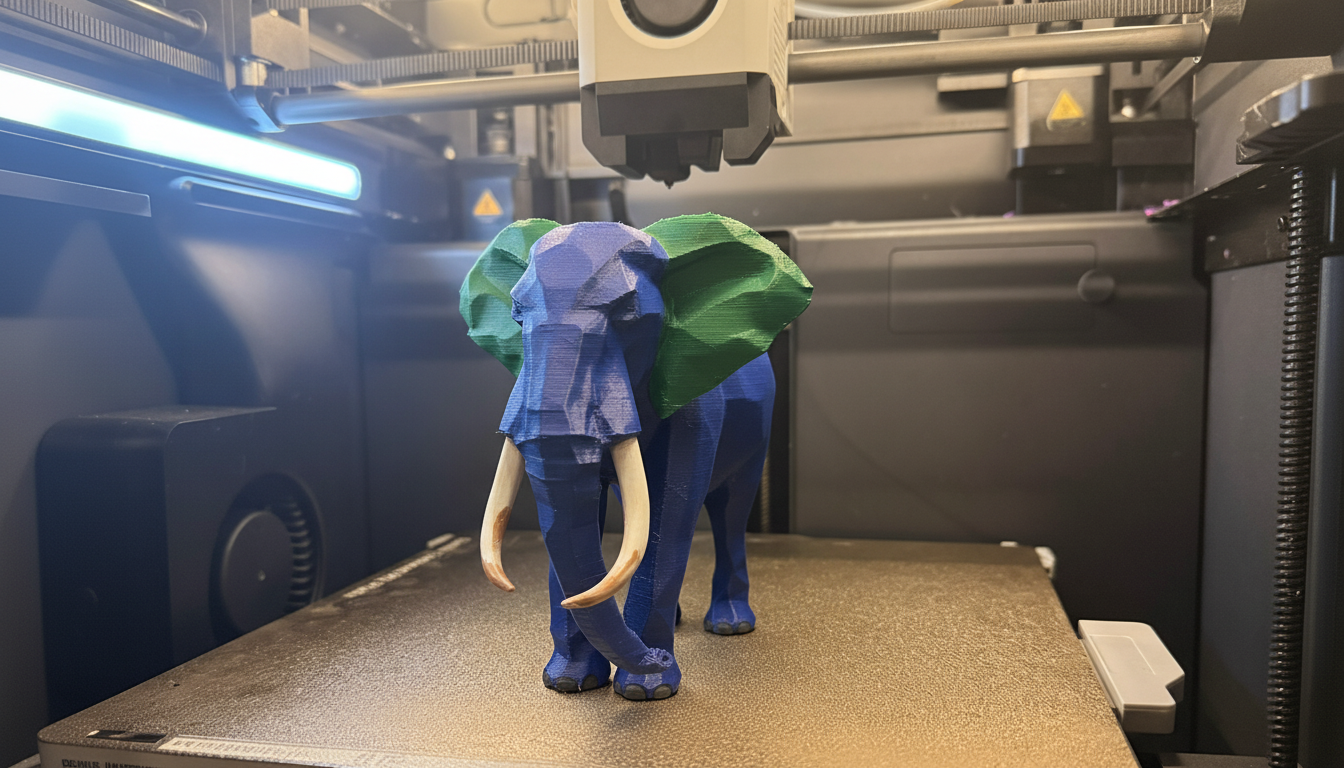 Low Poly Elephant
