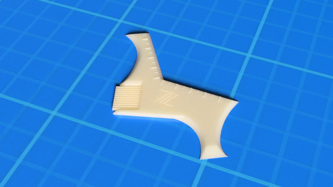 Precision Beard Shaping Template and Styling Comb — miniatura 3