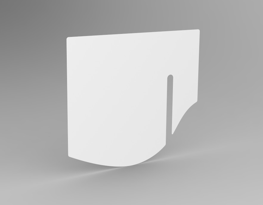 Spacer layer for installing a washbasin on a tiled wall