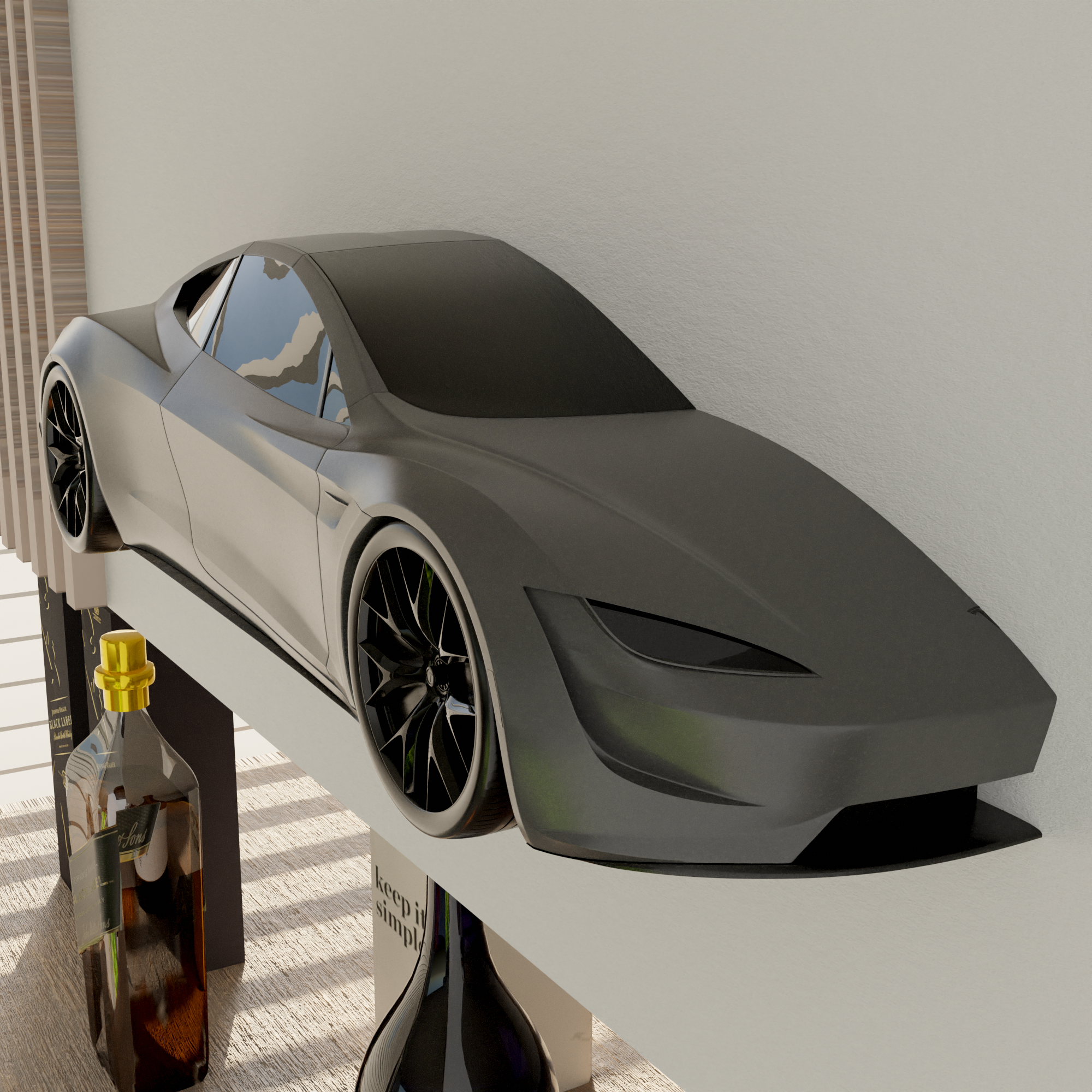 Tesla Roadster 2020 Wall-mounted