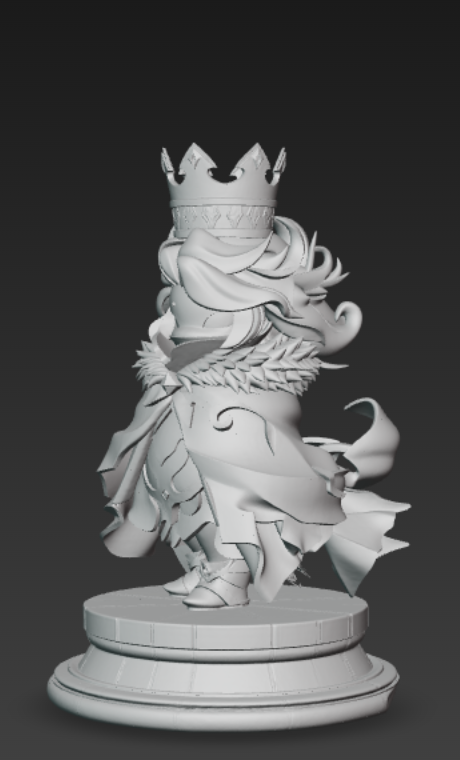 Miniatura 2 do modelo 3D Mini ice queen