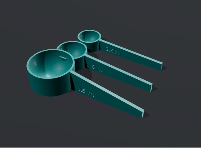 Measuring Spoons 15 / 5 / 2.5 ml