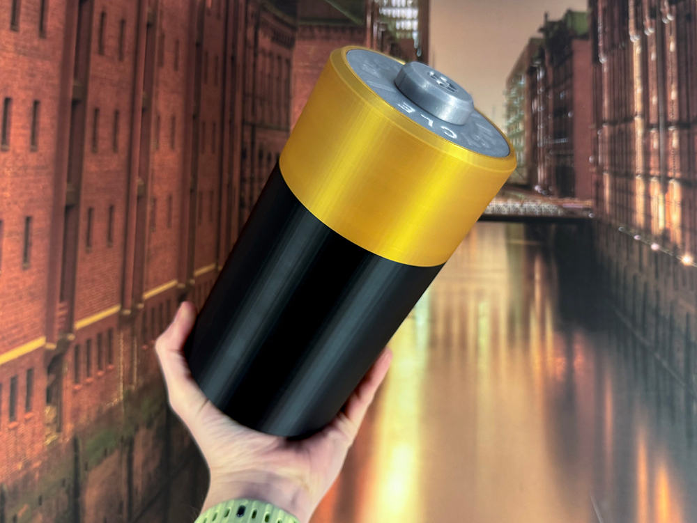 Battery for Batteries: Battery Recycling Container