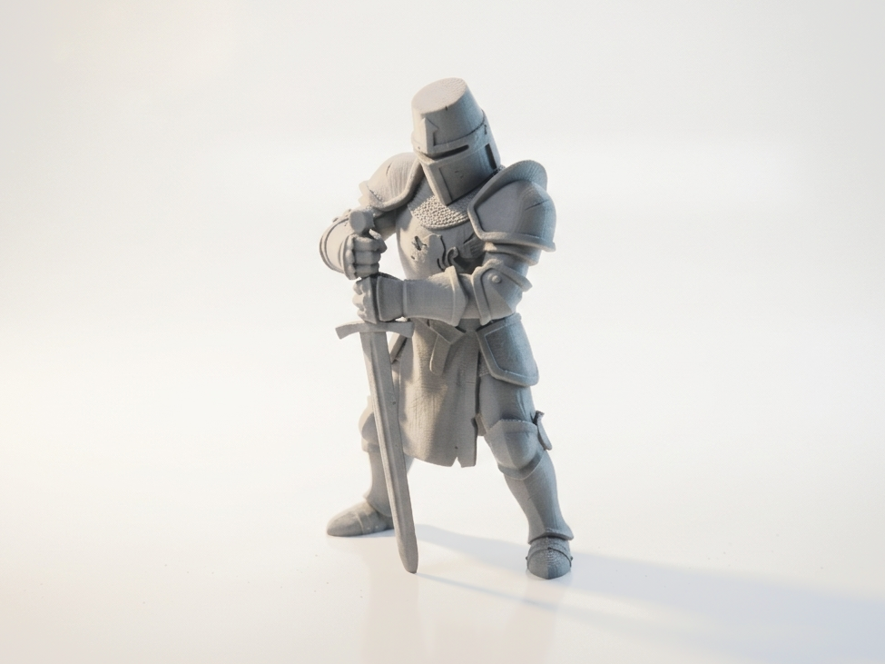 Knight Warrior Figurine Fantasy 3D Printable
