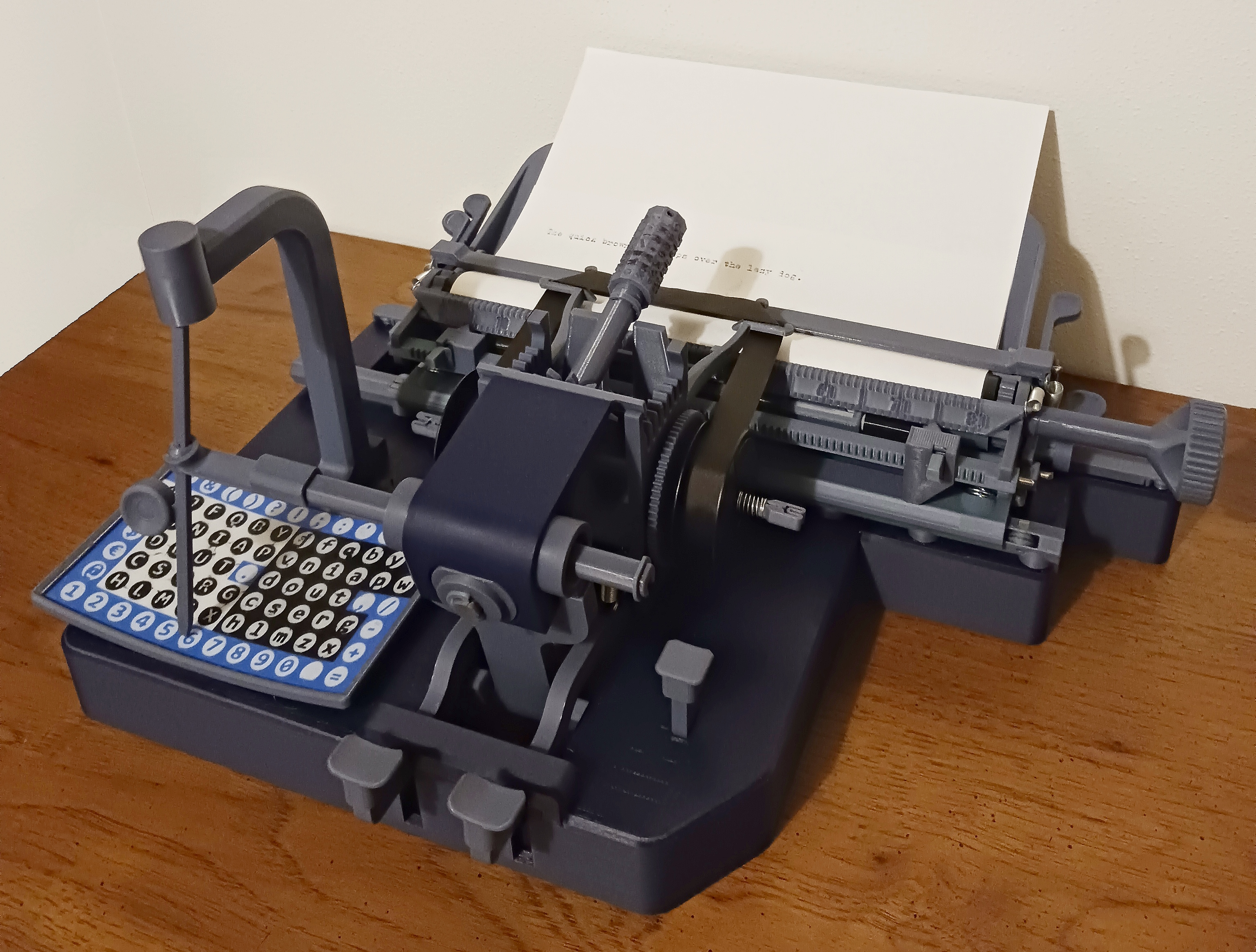 Index Typewriter - AEG Mignon