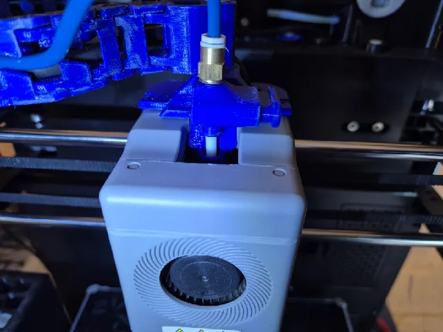 AD5M Extruder Assembly mounted Filament Cutter