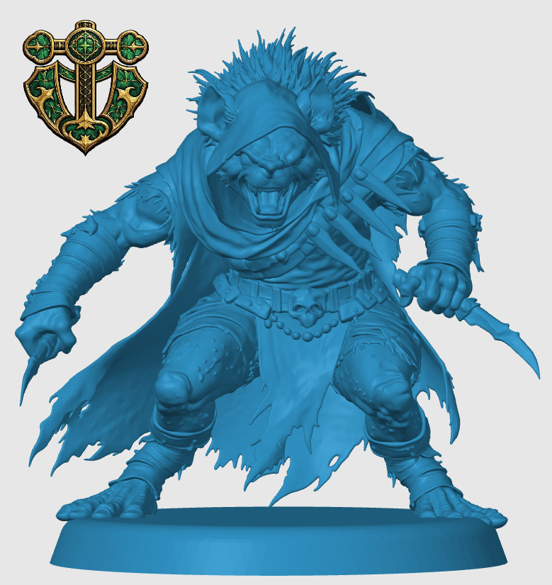 Gnoll Rogue — miniatura 5
