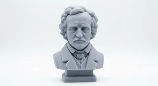 Edgar Allan Poe bust