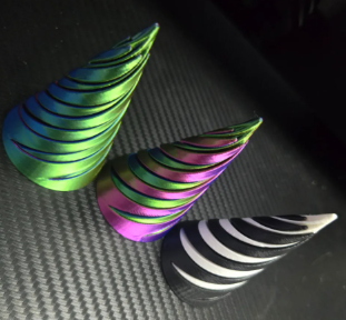 cono de fidget espiral