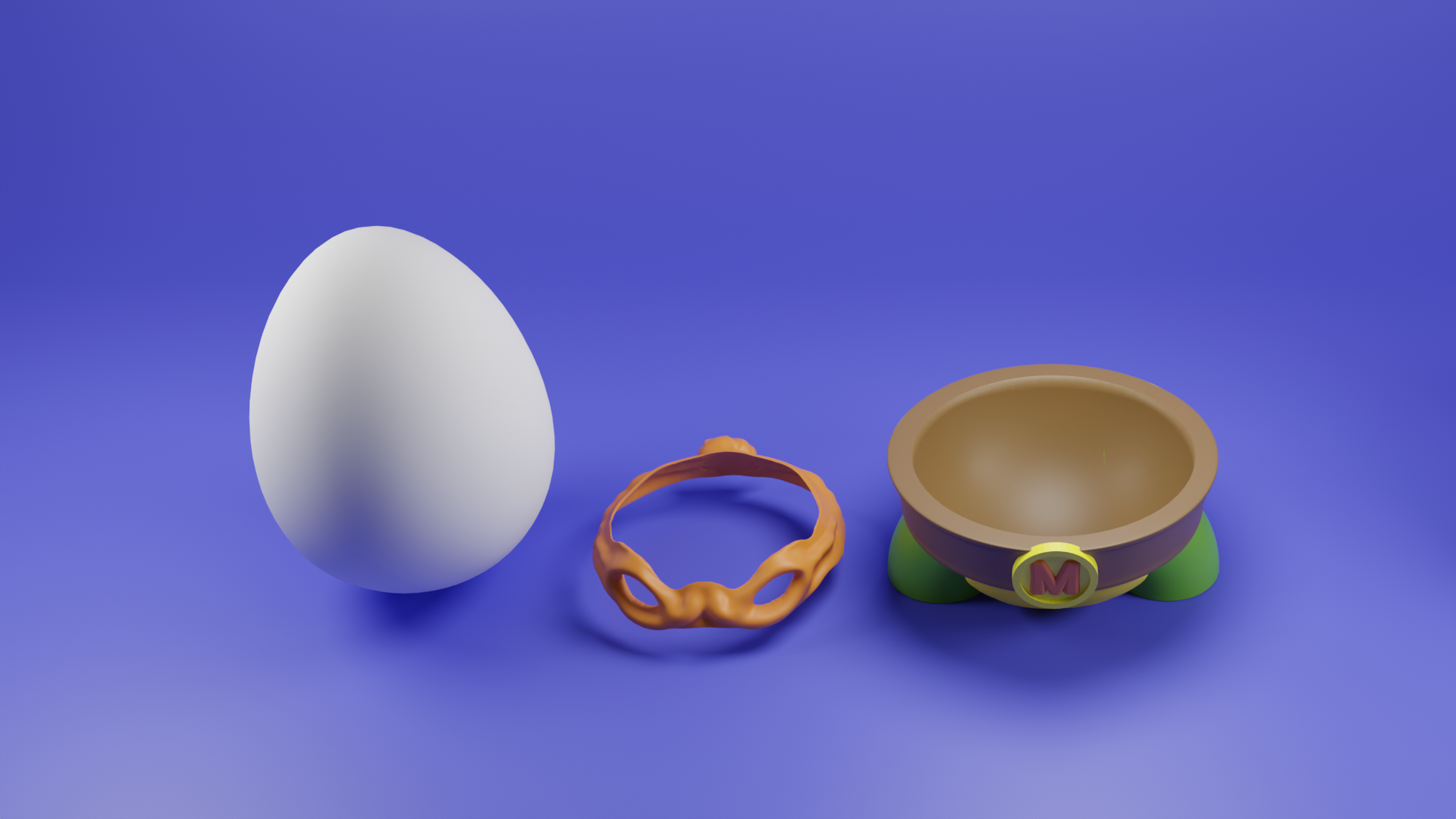 Michelangelo Egg Holder - Cowabunga for Breakfast!