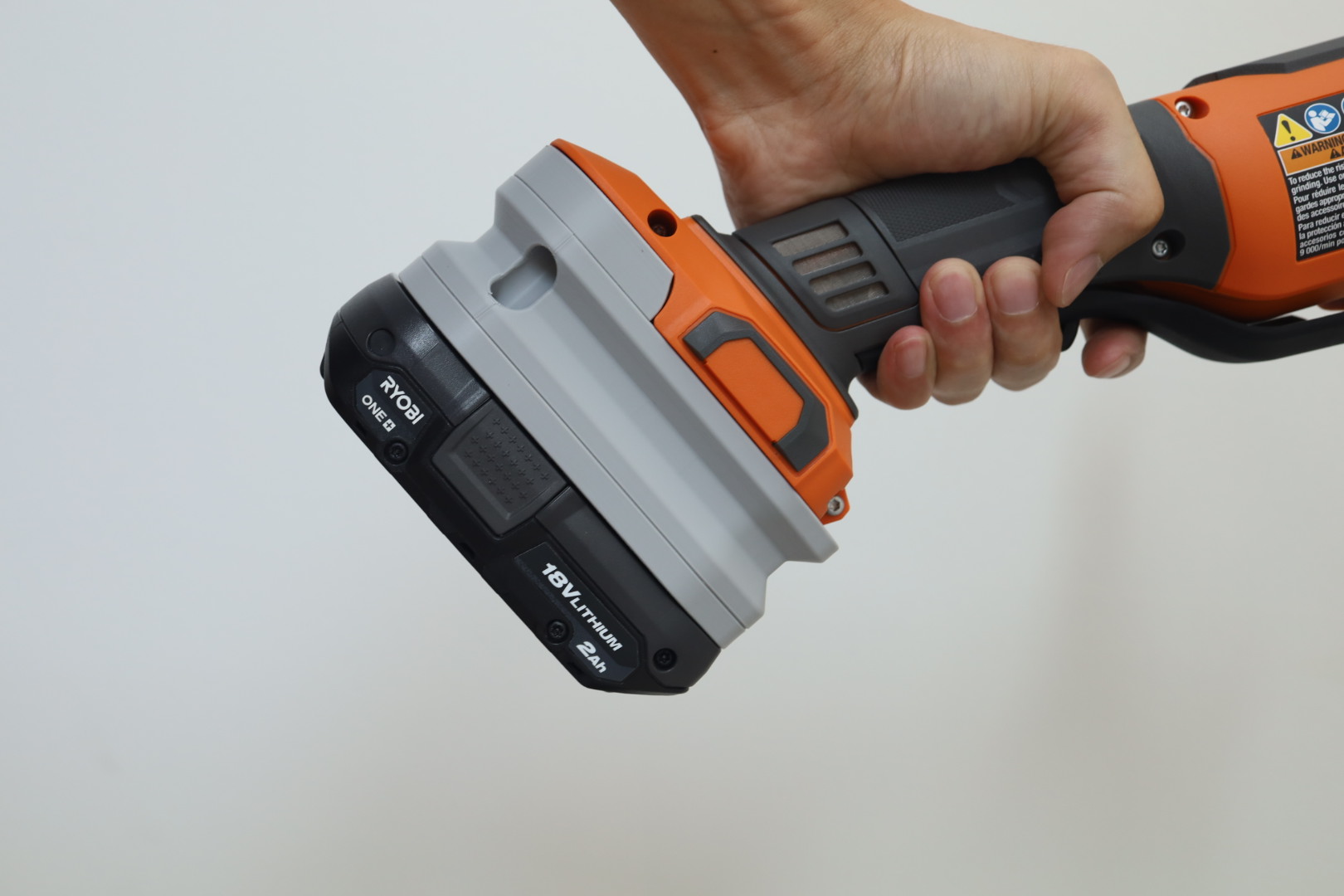 Ryobi One+ 18v Battery to Ridgid Tool Adapter