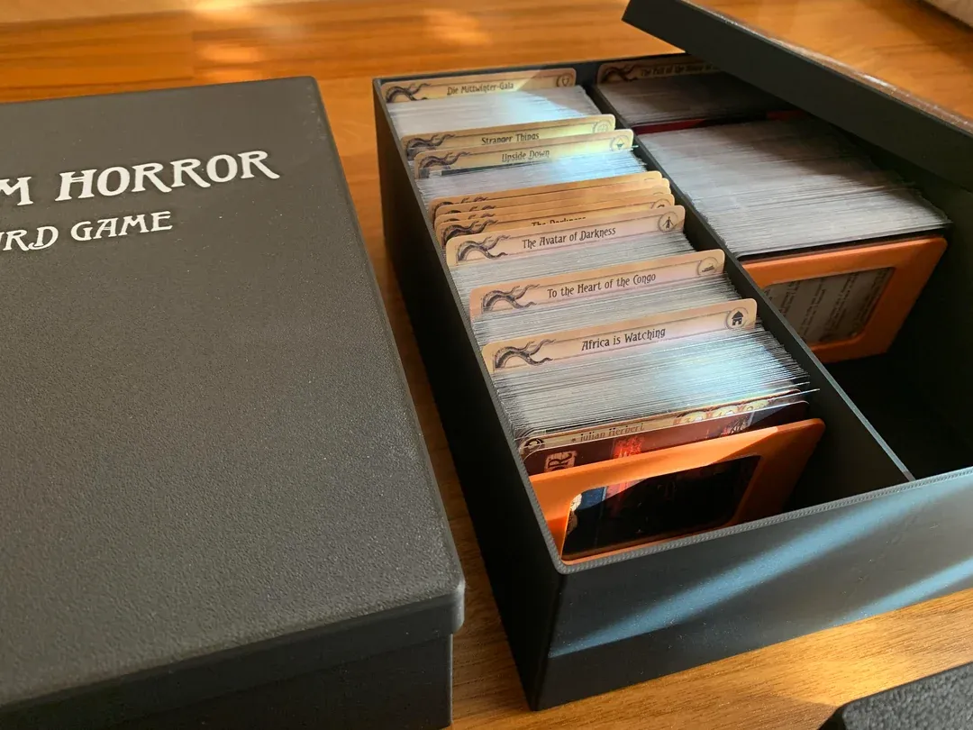 arkham horror the card game storage Insert compatible with Arkham Horror: The Card Game expansions (Revise