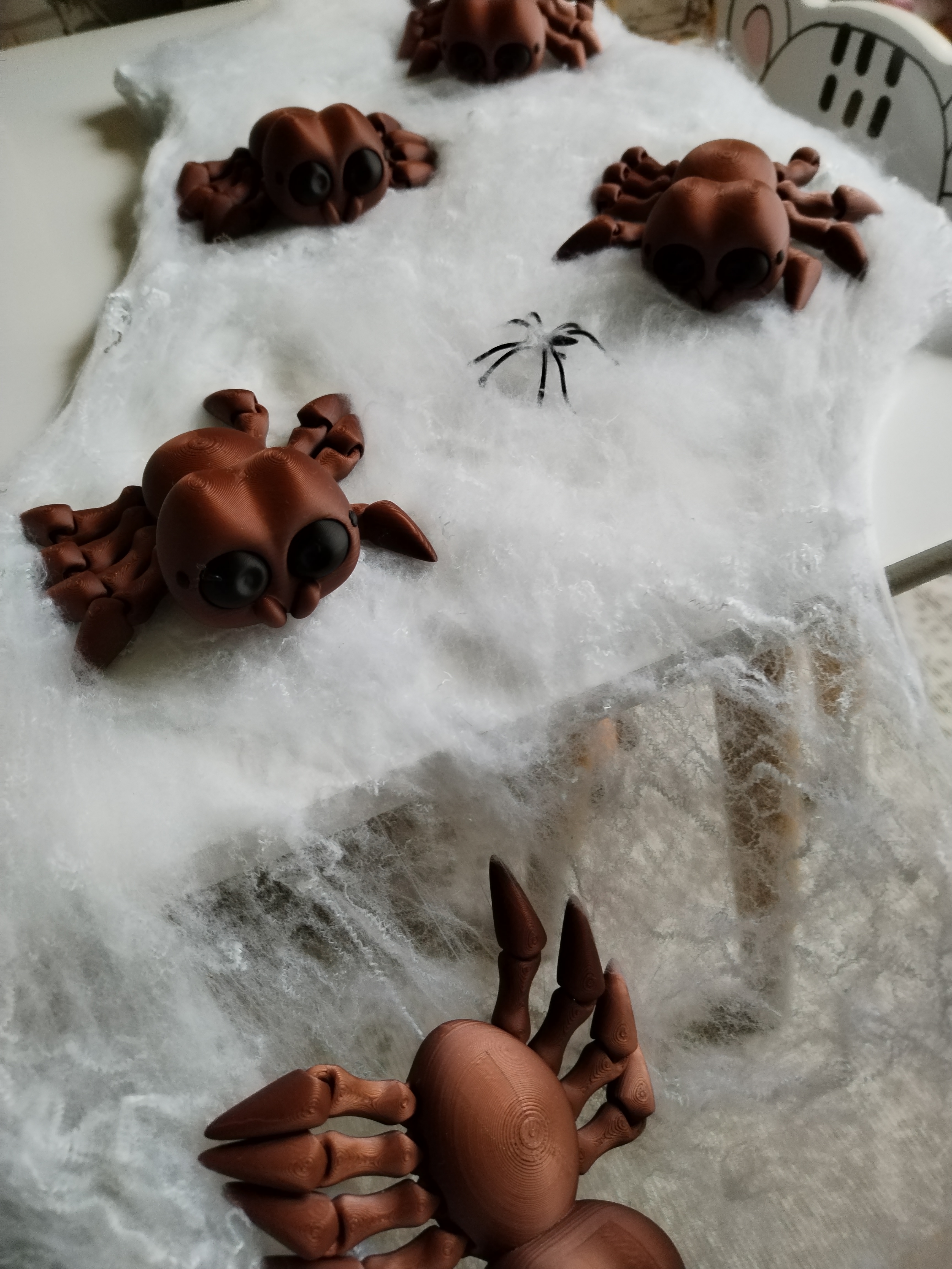 Miniatura 3 do modelo 3D Cute flexi spider